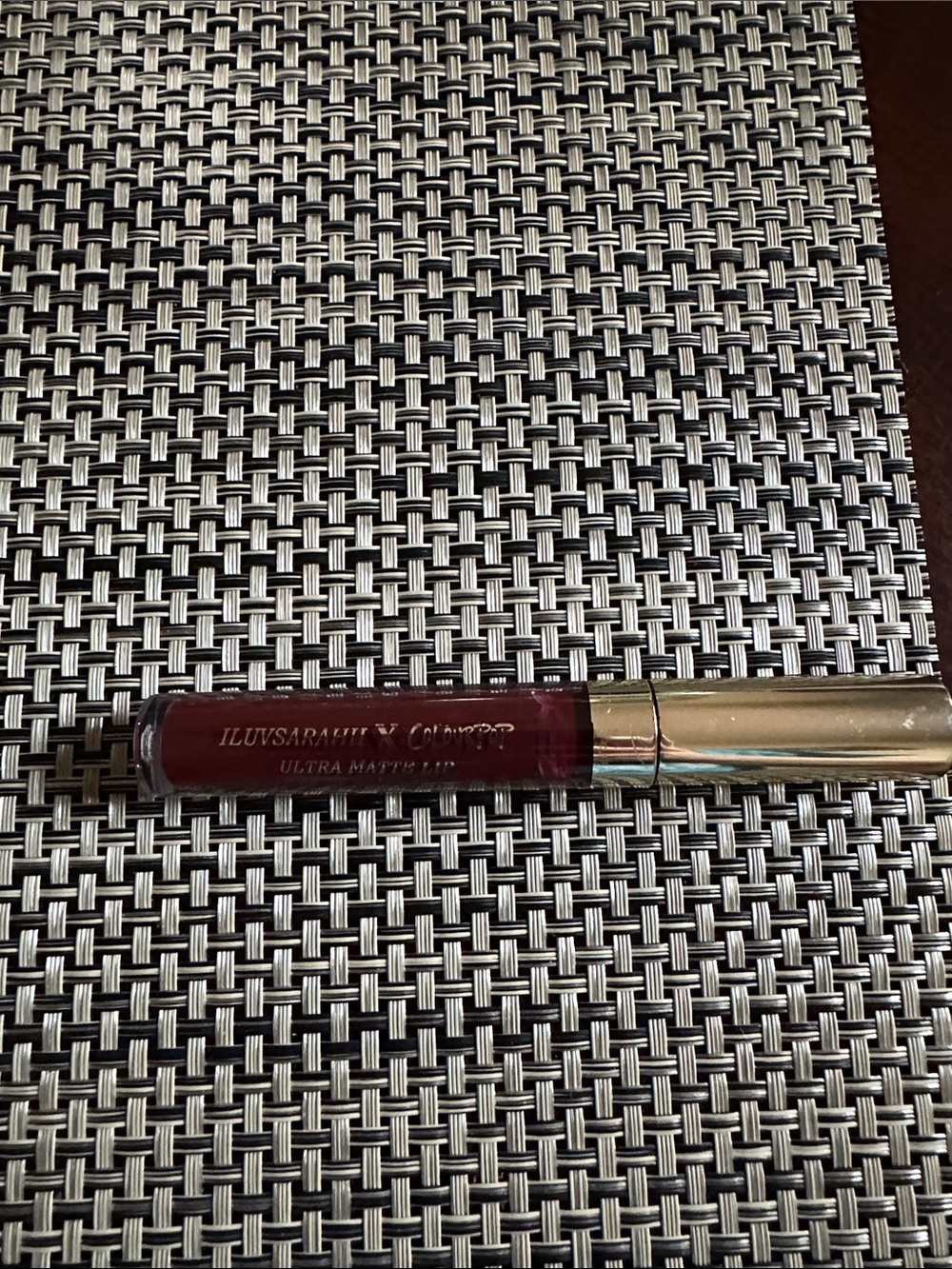 Colourpop X Iluvsarahiii Ultra Matte Lip - Mamacita. NOT NEW! swatched only!